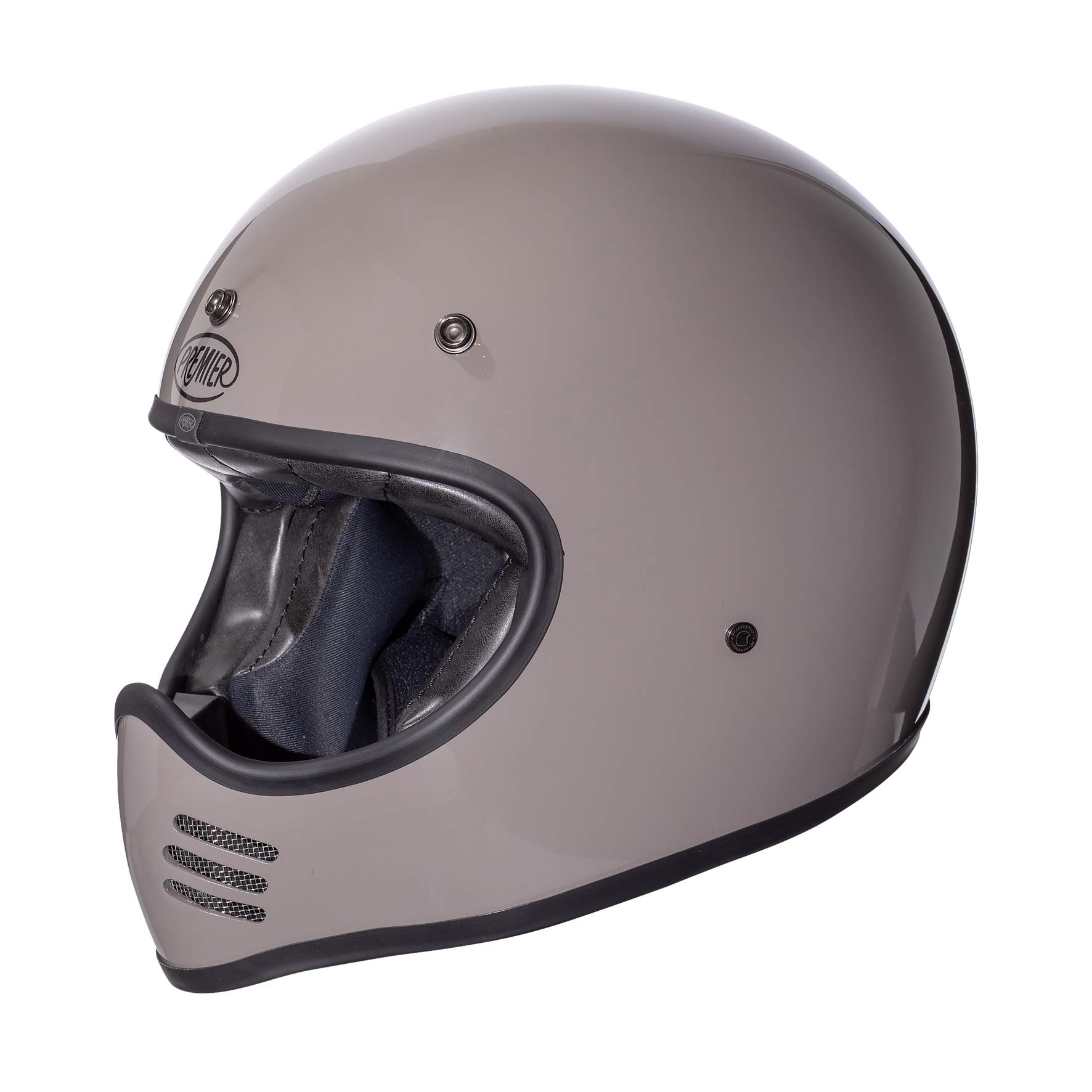 Premier HELM MX U 17,HELLGRAU,M von Premier