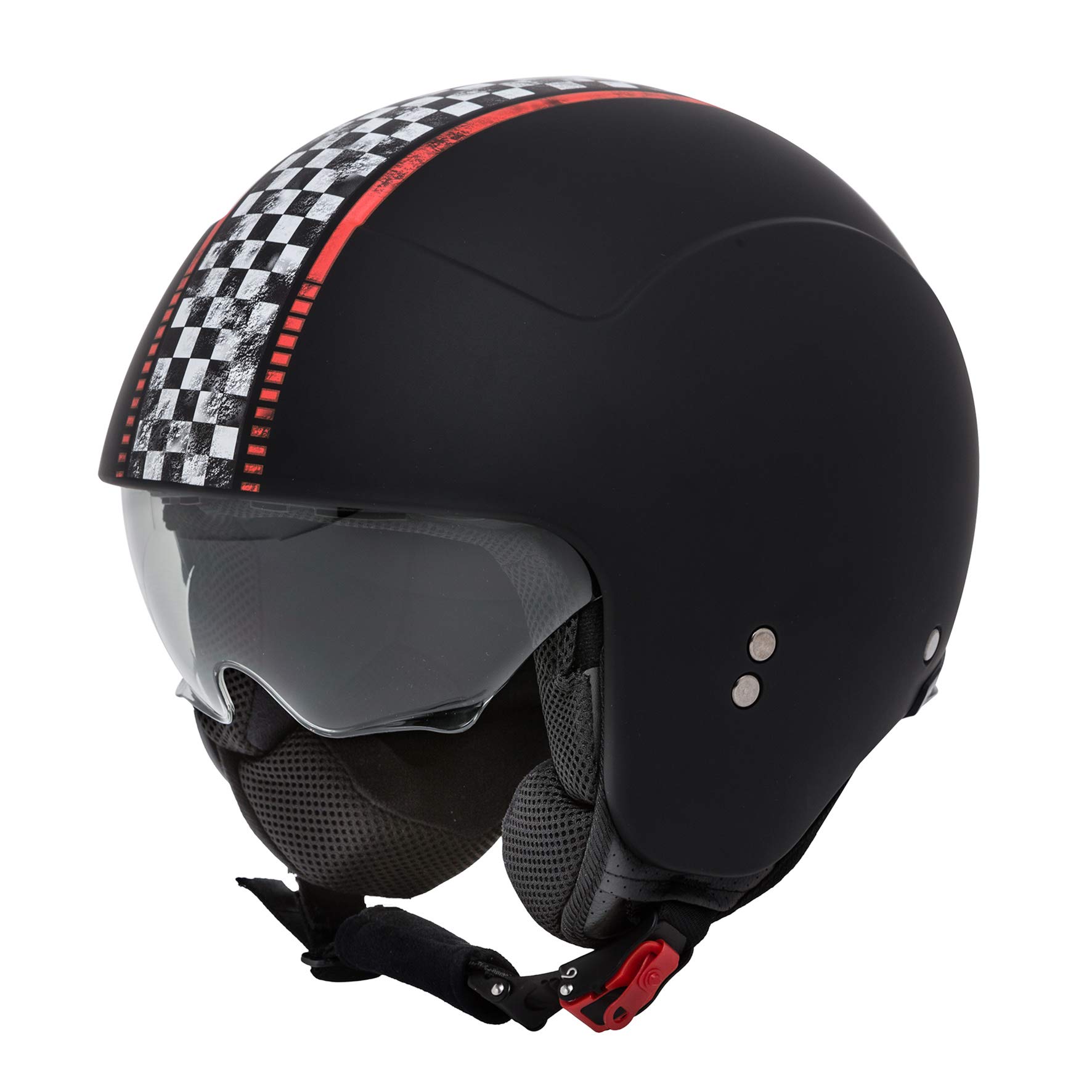 Premier HELM ROCKER CK 9 BM,SCHWARZ/WEISS/ROT,S von Premier