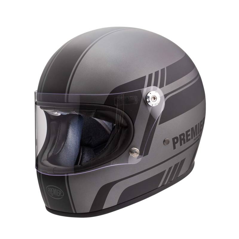 Premier HELM TROPHY BL 17 BM,GRAU SCHWARZ,S von Premier