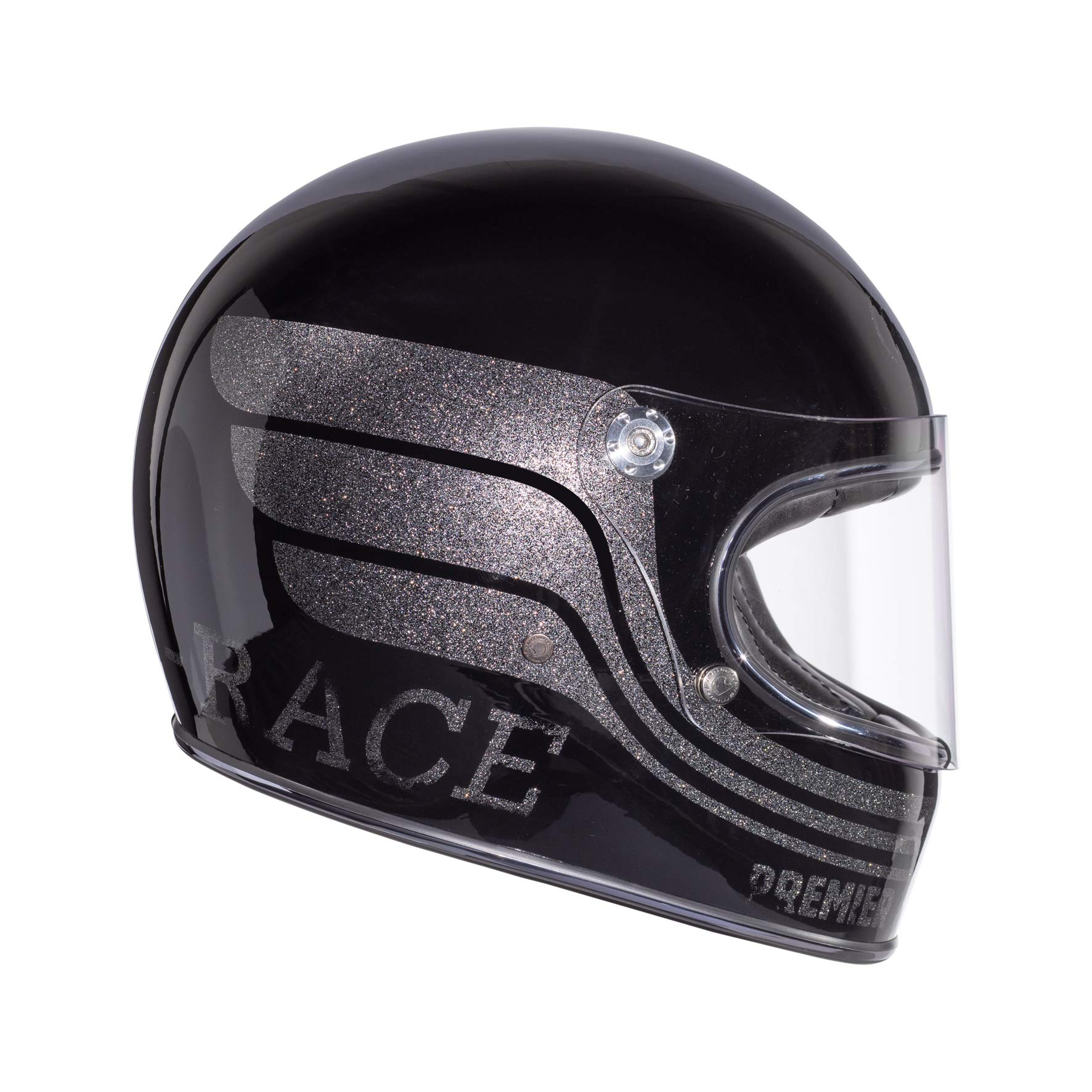 Premier HELM TROPHY BTR 9,SCHWARZ/METALL GRAU,XS von Premier