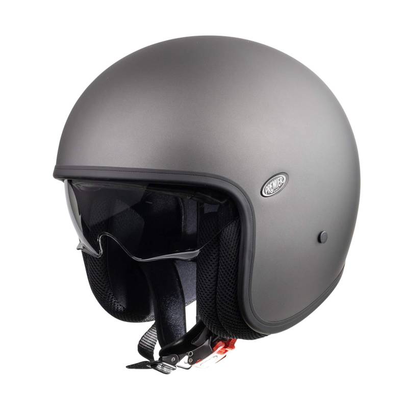 Premier HELM VINTAGE U 17 BM,METALL GRAU,L von Premier