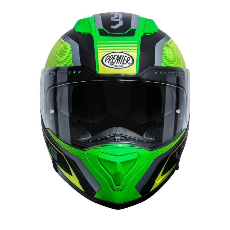 Premier HELM VYRUS MP 6 BM,GRÜNES FLUO/GELB/SCHWARZ,XXL von Premier