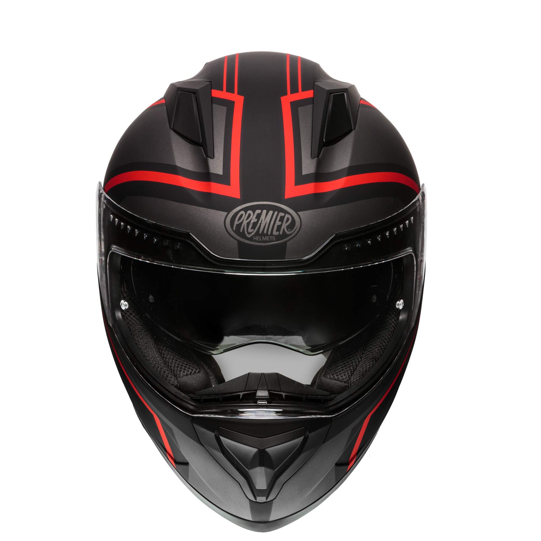 Premier HELM VYRUS ND 92 BM,SCHWARZ ROT,M von Premier