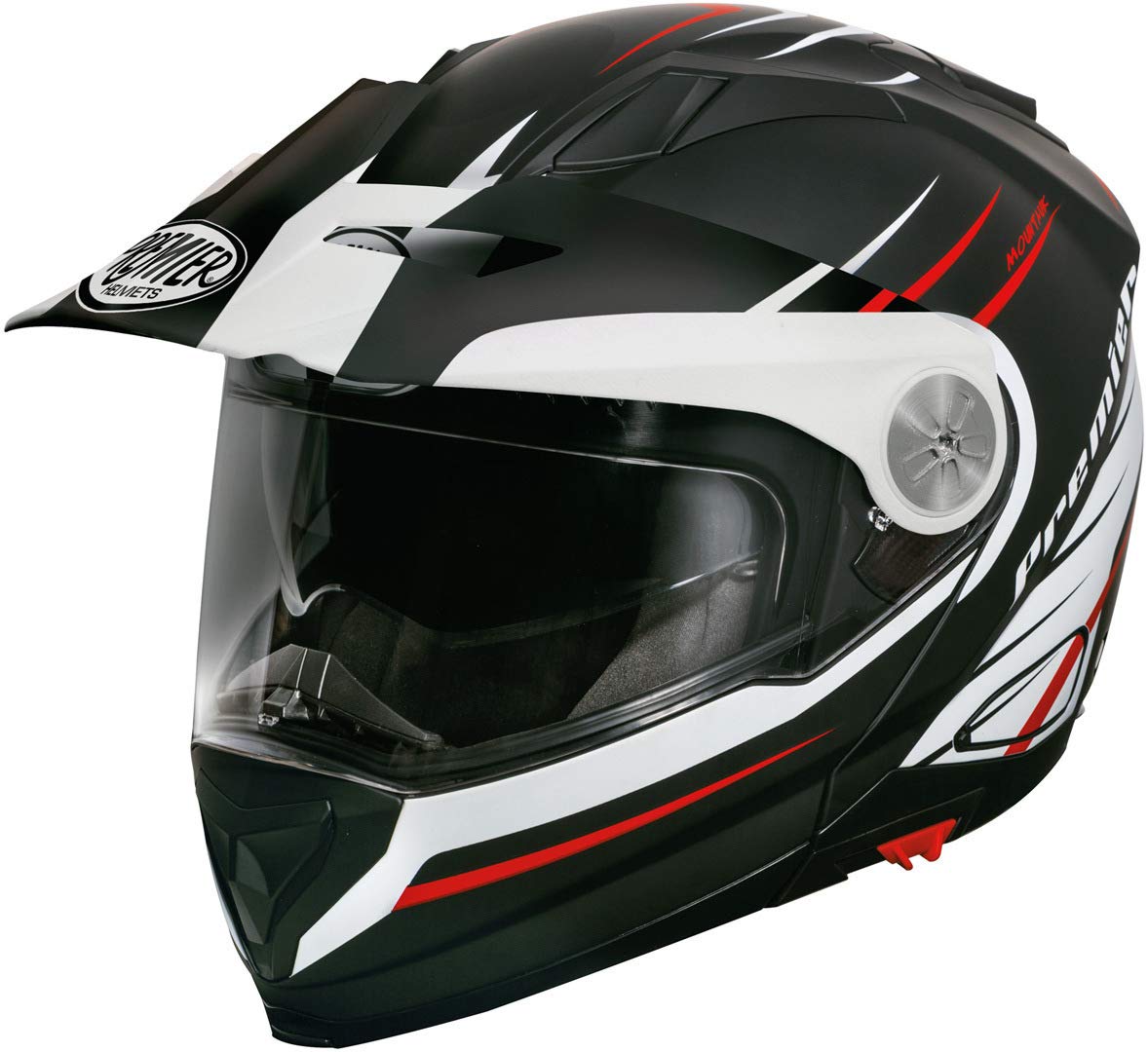 Premier HELM X-TRAIL MO 92 BM,SCHWARZ/WEISS,M von Premier