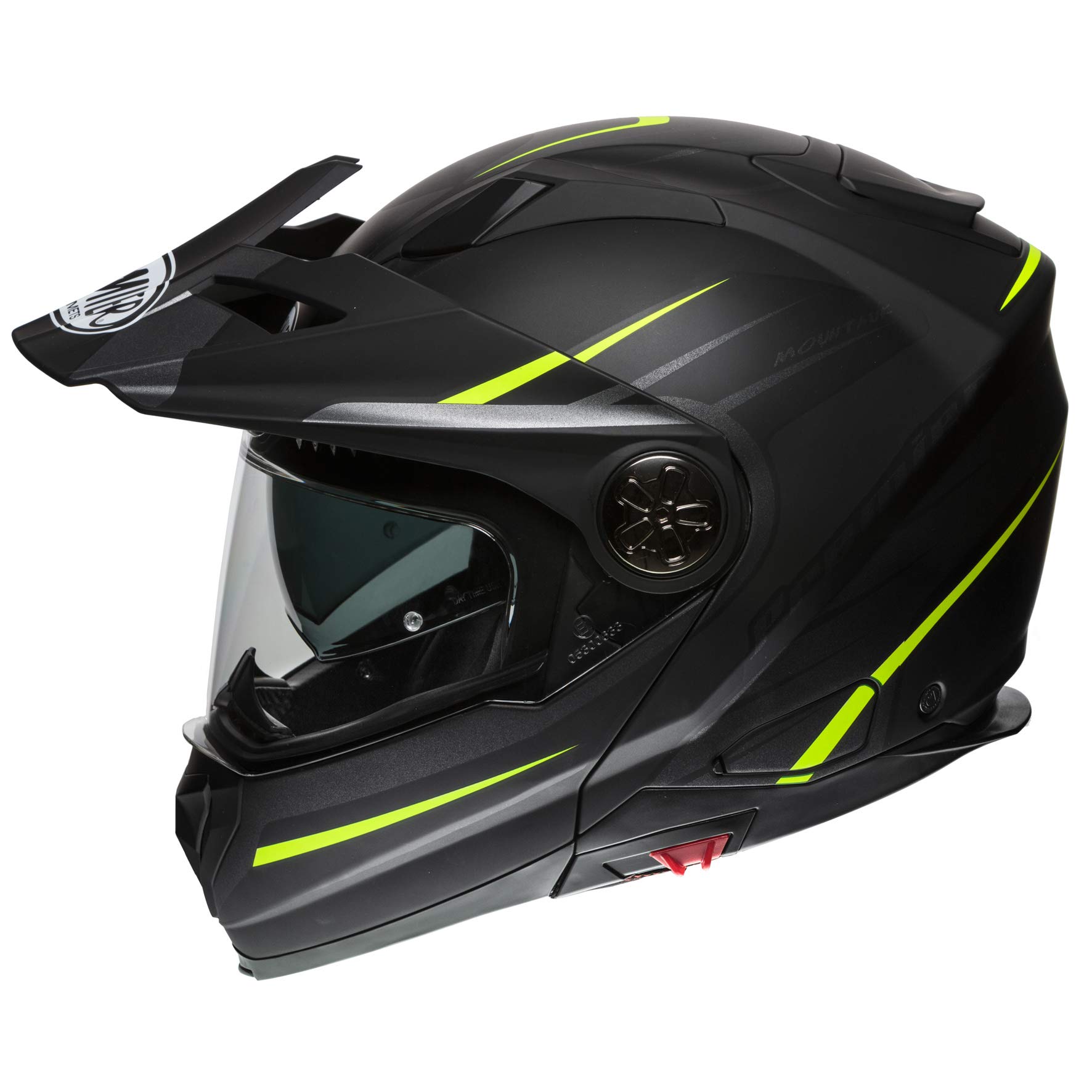 Premier HELM X-TRAIL MO Y BM,SCHWARZ/FLUO GELB,L von Premier