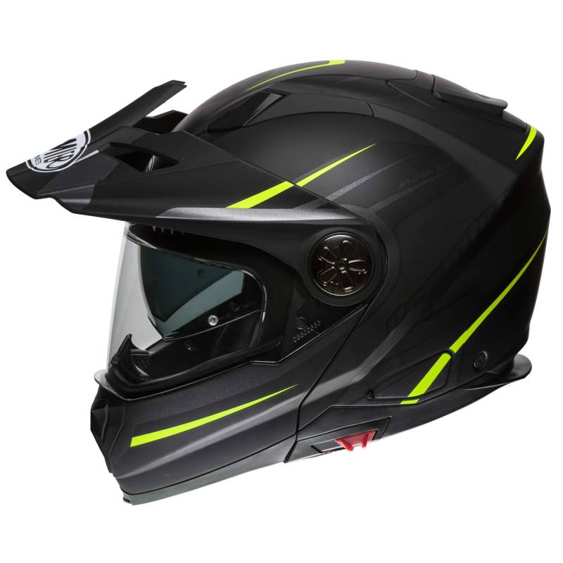 Premier HELM X-TRAIL MO Y BM,SCHWARZ/FLUO GELB,M von Premier