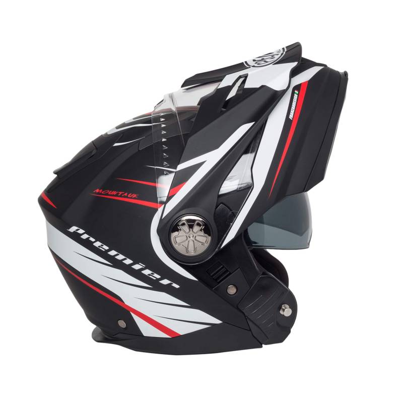 Premier HELM X-TRAIL MO 92 BM,SCHWARZ/WEISS,XXL von Premier