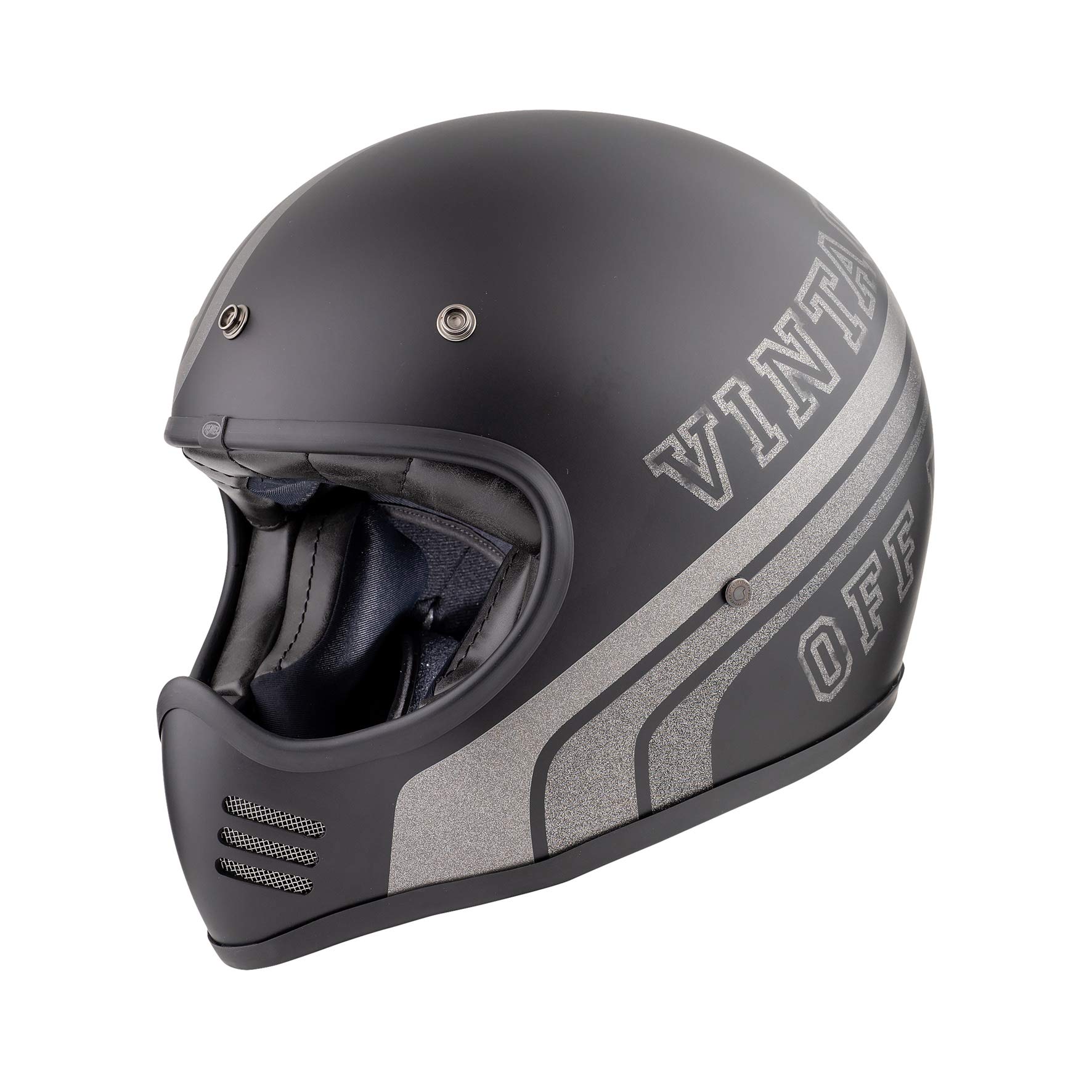 Premier HELM MX BTR 9 BM,SCHWARZ/GRAU,XL von Premier