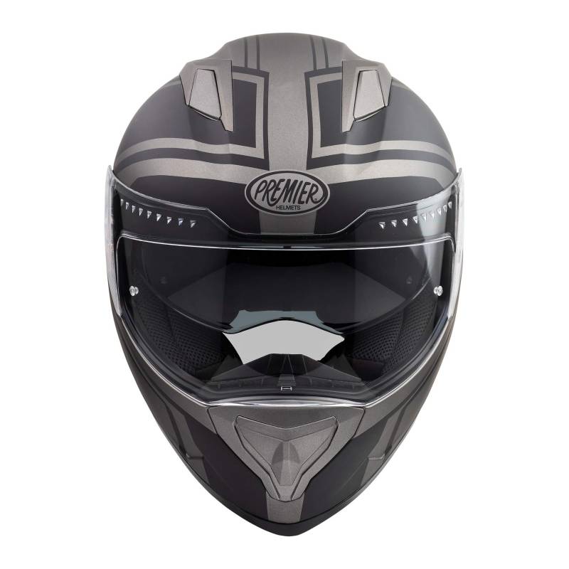 Premier HELM VYRUS ND 17 BM,SCHWARZ/GRAU,S von Premier