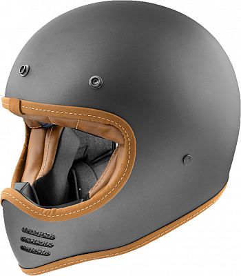 Premier MX Platinum Edition, Integralhelm - Matt-Grau - S von Premier