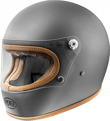 Premier Trophy Platinum Edition, Integralhelm - Matt-Grau - L von Premier