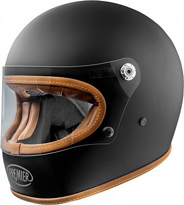 Premier Trophy Platinum Edition, Integralhelm - Matt-Schwarz - L von Premier