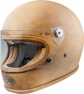 Premier Trophy Platinum Edition BOS, Integralhelm - Matt-Hellbraun - L von Premier