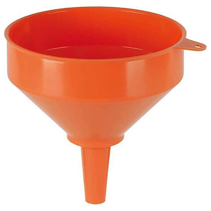 Pressol 4682445 Trichter aus Polyethylen mit Sieb 3.2 L, 250 mm, Orange von Pressol