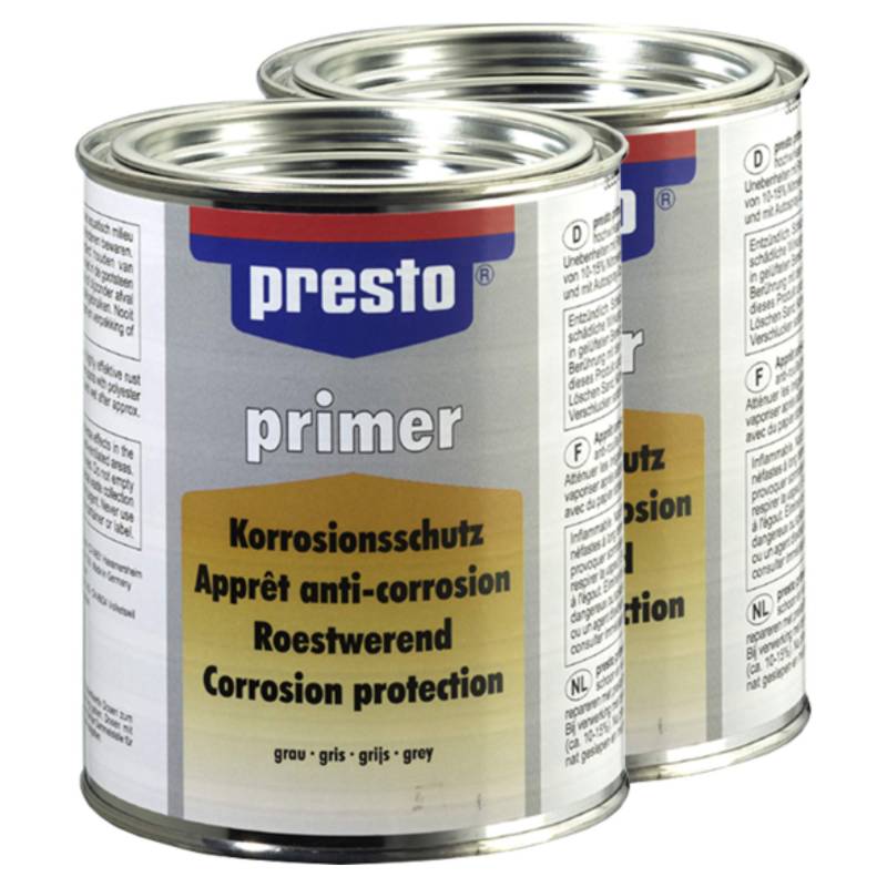 Presto 2X 387290 Primer g RAU ROSTSCHUTZ KORROSIONSSCHUTZ 750ml von Presto