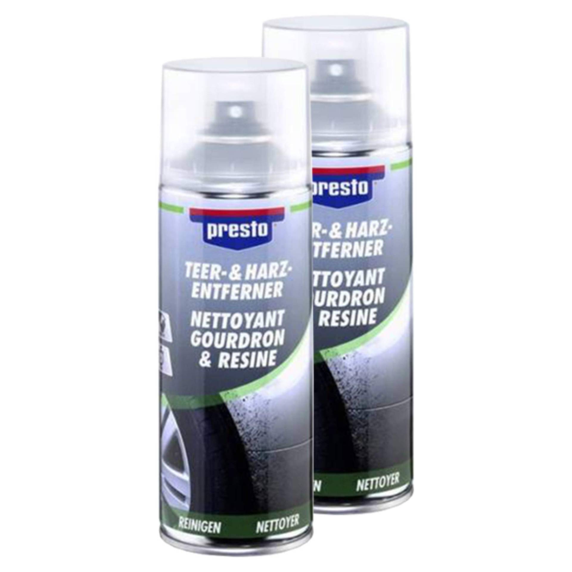 Presto 2X 429934 TEER- UND Harz-ENTFERNER SPRAYDOSE 150 ml von Presto