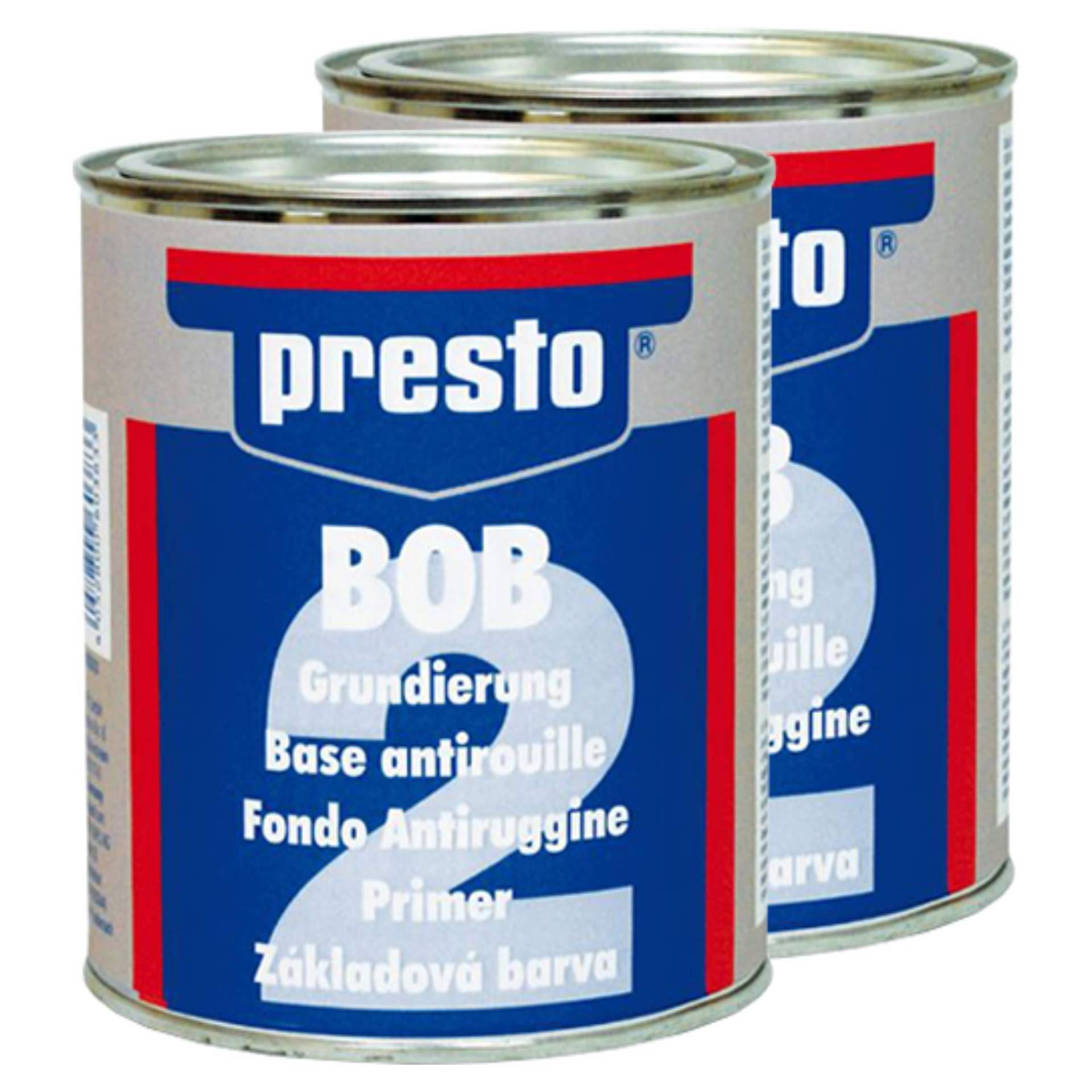 Presto 2X 603819 ROSTSCHUTZ GRUNDIERUNG Eisen Stahl Zink Aluminium 100 ml von Presto