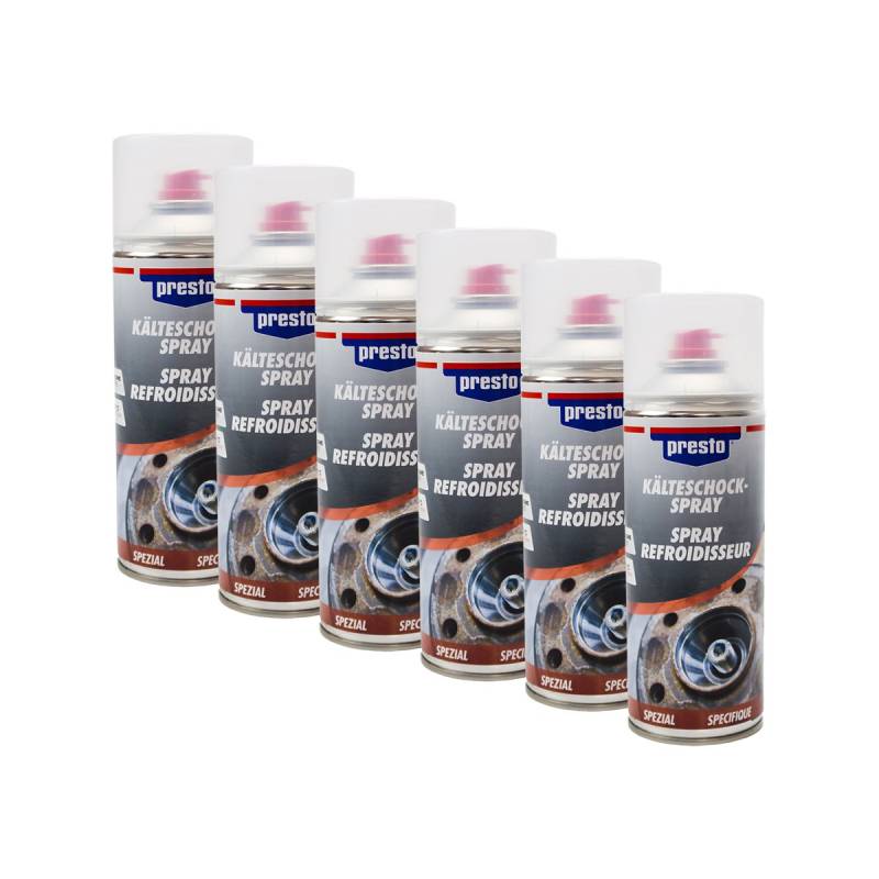 Presto 6X 211881 KÄLTESCHOCKSPRAY Spezial Schrauben MUTTERN BOLZEN 400 ml von Presto