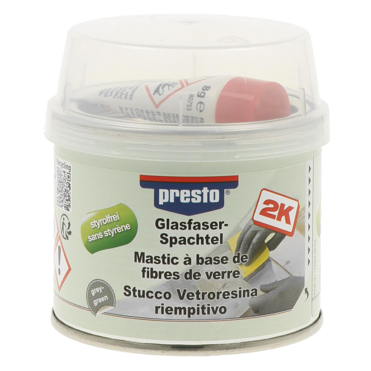 presto 443619 Glasfaserspachtel styrolfrei 250 g von Presto