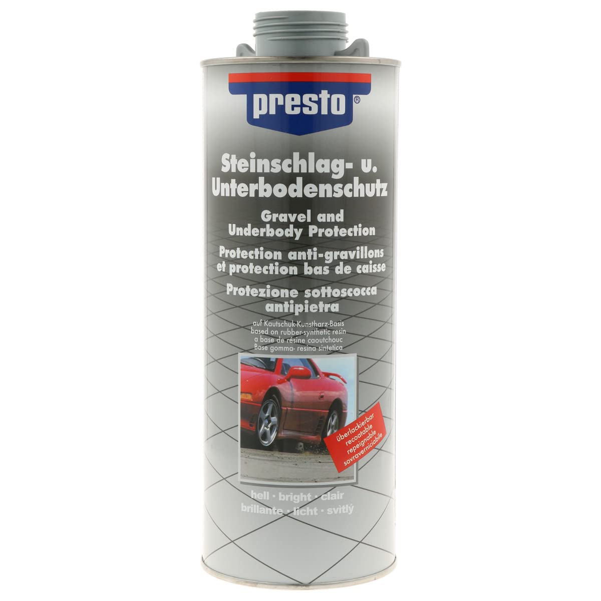 presto 603222 Steinschlag-Unterbodenschutz grau 1000 ml von Presto