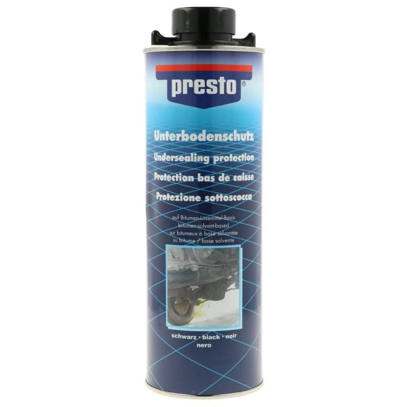 presto 603239 Unterbodenschutz Bitumen schwarz 1000 ml von Presto