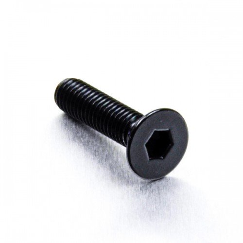 Pro-Bolt LCS625 Aluminium Senkkopfschraube, Schwarz, M6 x 1.00mm x 25mm von Pro-Bolt