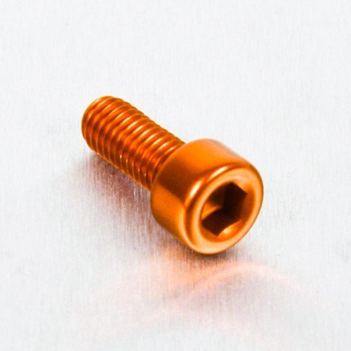 Pro-Bolt LPB512 Aluminium Inbus Schraube, Orange, M5 x 0.8mm x 12mm von Pro-Bolt