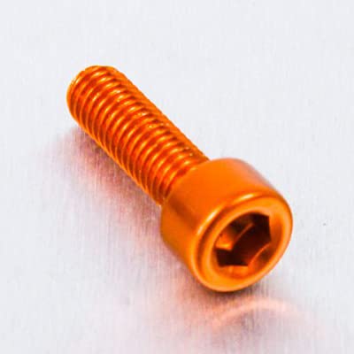 Pro-Bolt LPB516 Aluminium Inbus Schraube, Orange, M5 x 0.8mm x 16mm von Pro-Bolt