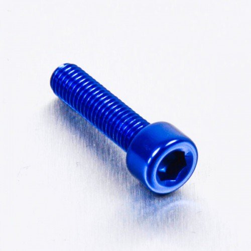 Pro-Bolt LPB525 Aluminium All Geschäft, M5 x 0.8mm x 25mm, Blau von Pro-Bolt