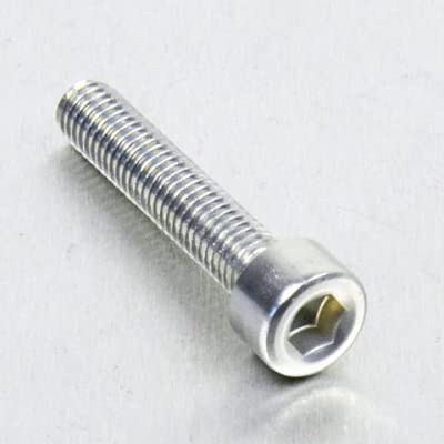 Pro-Bolt LPB525 Aluminium Inbus Schraube, Silber, M5 x 0.8mm x 25mm von Pro-Bolt