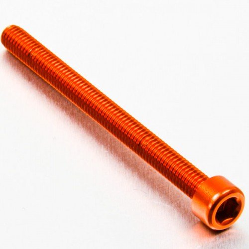 Pro-Bolt LPB670 Aluminium Zylinderkopfschraube Pro-Schraube, M6 x 1.00mm x 70mm, Orange von Pro-Bolt