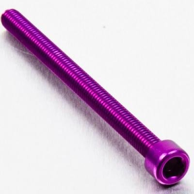 Pro-Bolt LPB675 Aluminium Zylinderkopfschraube Pro-Schraube, M6 x 1.00mm x 75mm, Lila von Pro-Bolt