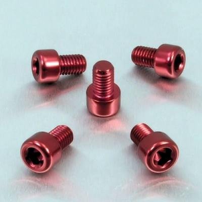 Pro-Bolt LPB812 Aluminium Zylinderkopfschraube Pro-Schraube, M8 x 1.25mm x 12mm, Rot von Pro-Bolt