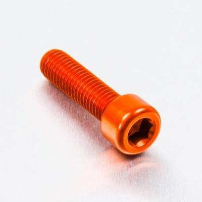 Pro-Bolt LPB830 Aluminium Zylinderkopfschraube Pro-Schraube, M8 x 1.25mm x 30mm, Orange von Pro-Bolt