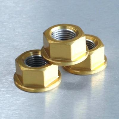 Pro-Bolt LSPN12 Aluminium Kettenradmutter, Gold von Pro-Bolt