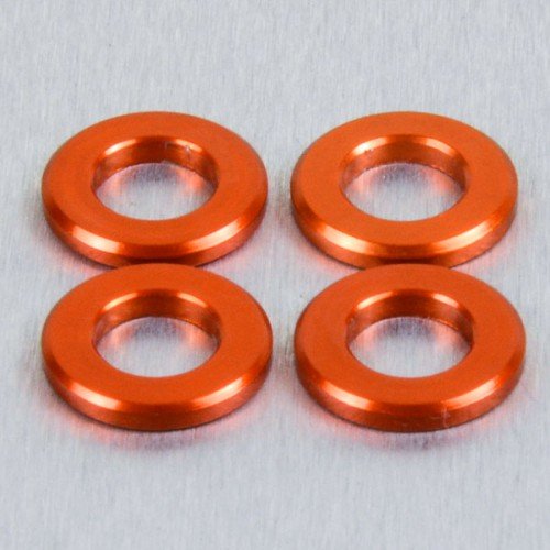 Pro-Bolt LWA5 Aluminium Scheibe, Orange, M5 von Pro-Bolt