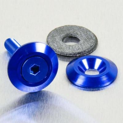 Pro-Bolt LWAC5 Aluminium Senkscheibe, M5, Blau von Pro-Bolt