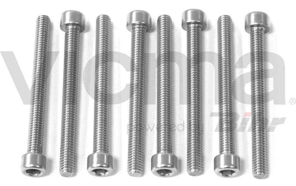 Pro-Bolt PB660-10 Aluminium Zylinderkopfschraube, Silber, 10 Stück, Set of 10 von Pro-Bolt