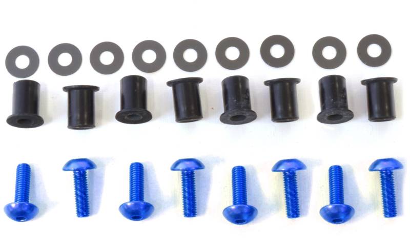 pro-bolt – Kit Schrauben-Kuppel Aluminium blau sk3b von Pro-Bolt