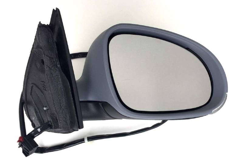 Pro!Carpentis Komplett-Außen-Spiegel rechts elektrisch verstellbar beheizt lackierbare Kappe Klarglas Blinker kompatibel mit Passat 3C_ 2005-2010 von Pro!Carpentis