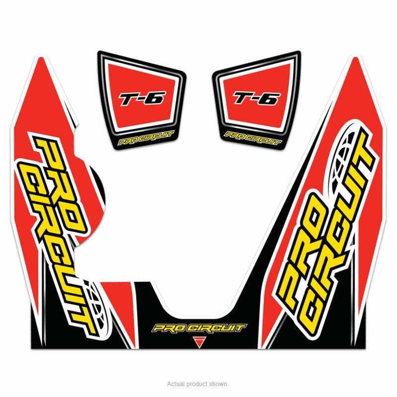 Pro Circuit Auspuff Sticker Kit T-6 von Pro Circuit