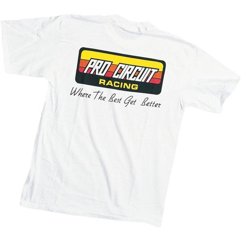 TSHIRT-ORIG. LOGO WHT L von Pro Circuit