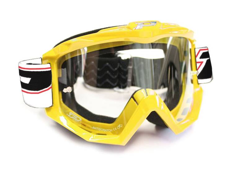 Progrip Motocross Brille Raceline, Gelb von Progrip