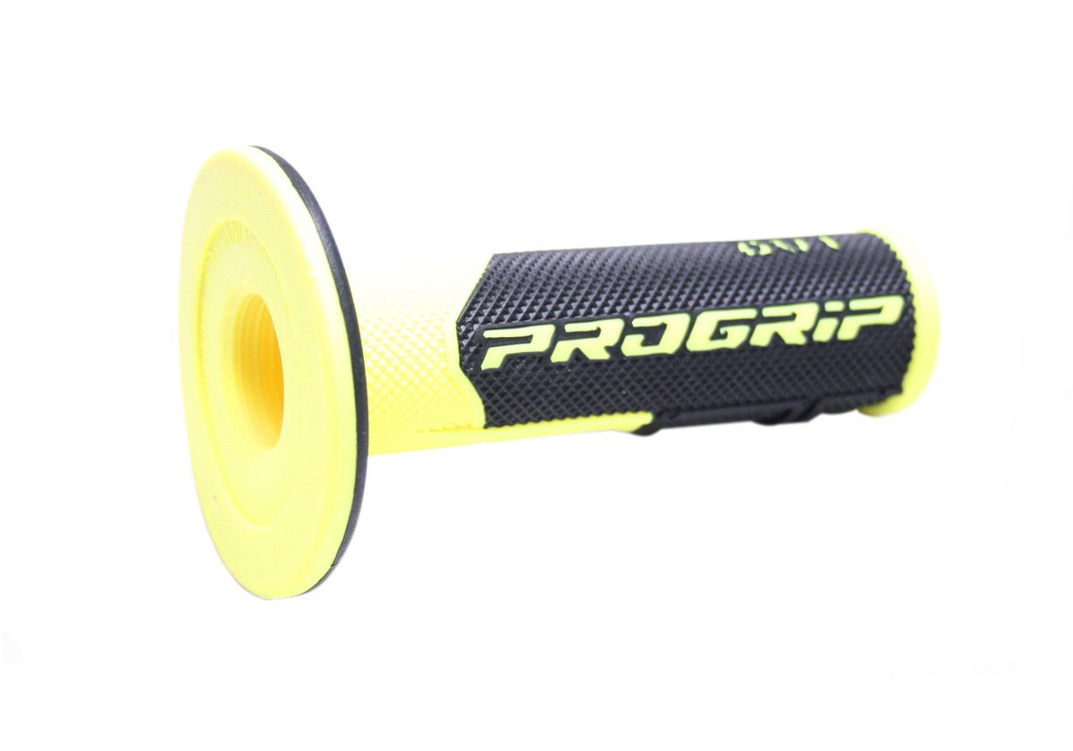Progrip PA080100GF02 Progrip Lenkergriffe MX 801, Fluo Gelb/Schwarz von Progrip