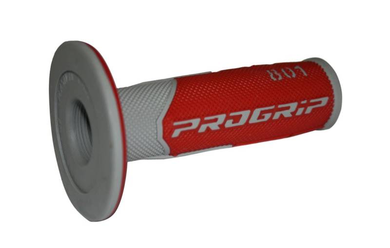 Progrip PA080100GRRO Lenkergriffe Motocross 801, Rot/Grau von Progrip