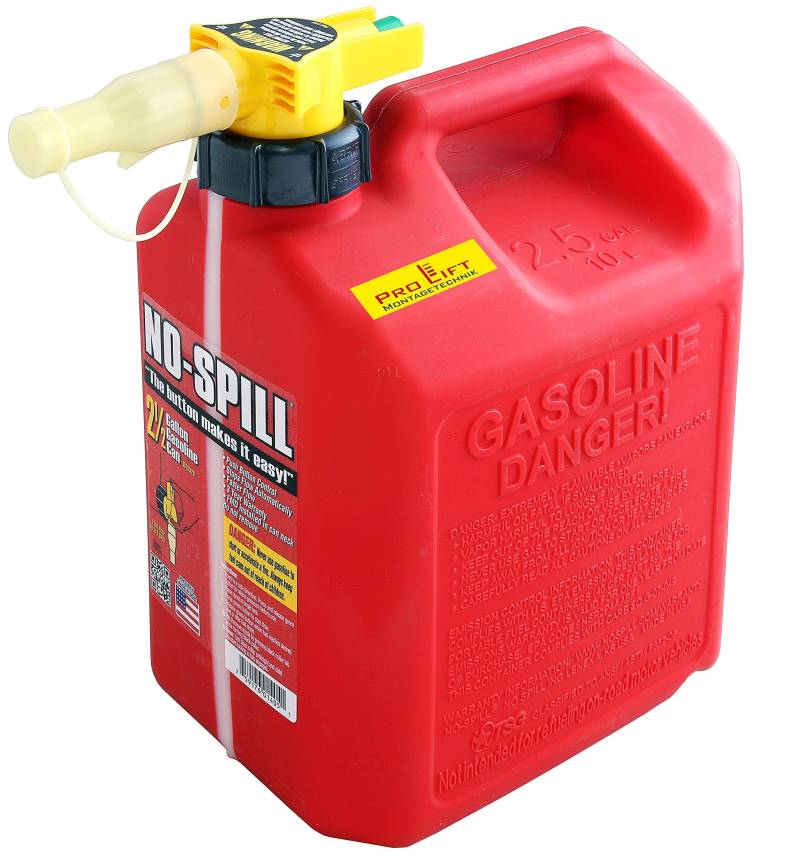 Pro-Lift-Montagetechnik No Spill Kanister Benzin Diesel 10Liter NOSPILL10J, 02341 von Pro-Lift-Montagetechnik