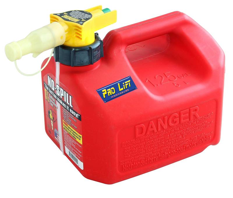 Pro-Lift-Werkzeuge NO Spill Benzinkanister 5 Liter: Benzin Diesel Gemisch Schnelltanksystem Einfüllsystem von Pro-Lift-Werkzeuge