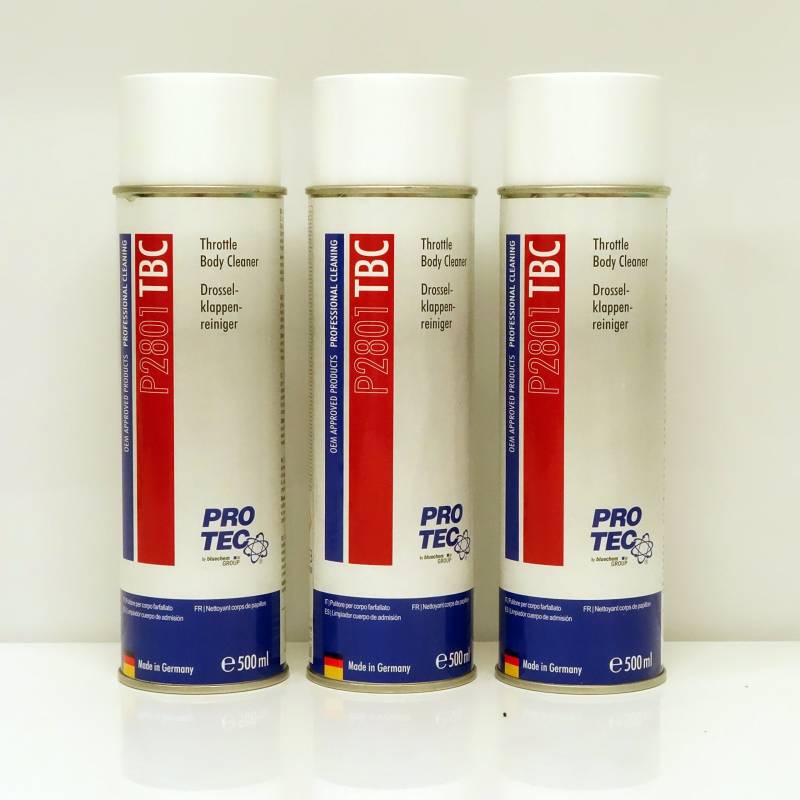 3er SET PRO TEC Drosselklappen Reiniger 500ml P2801 von Pro Tec