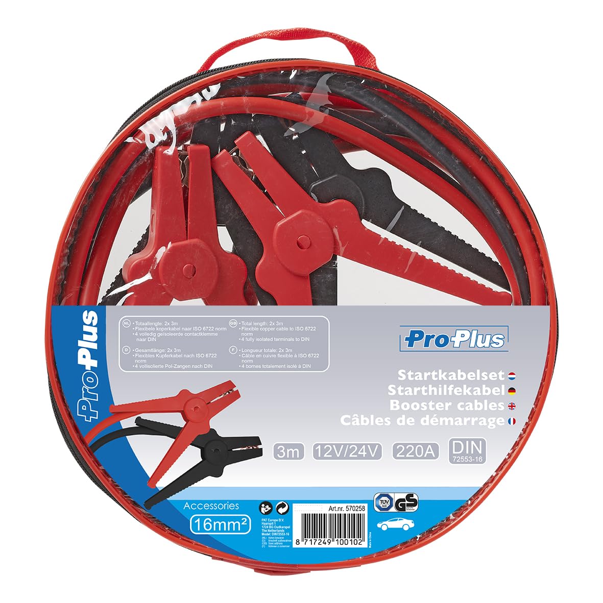 ProPlus 570258 Booster Kabel, 16 mm von ProPlus