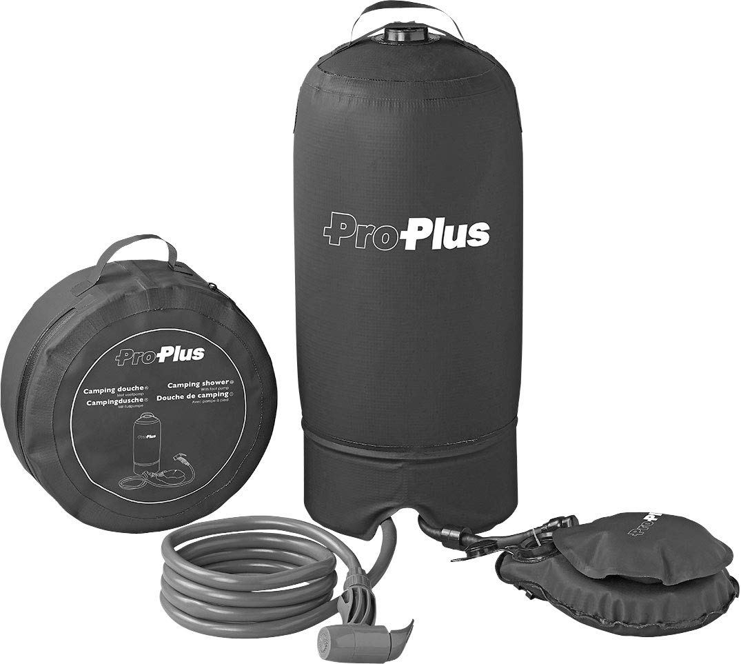 ProPlus Campingdusche 11L mit Fußpumpe von ProPlus